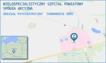 ODDZIAŁ PSYCHIATRYCZNY - WIELOSPECJALISTYCZNY SZPITAL POWIATOWY SPÓŁKA AKCYJNA - UL. PYSKOWICKA 47-51,  TARNOWSKIE GÓRY
