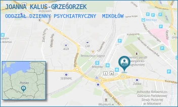 ODDZIAŁ DZIENNY PSYCHIATRYCZNY - JOANNA KALUS-GRZEGORZEK - UL. KOLEJOWA 4,  MIKOŁÓW
