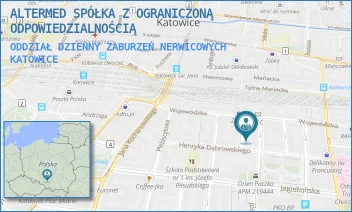 ODDZIAŁ DZIENNY ZABURZEŃ NERWICOWYCH - ALTERMED SPÓŁKA Z OGRANICZONĄ ODPOWIEDZIALNOŚCIĄ - UL. PODGÓRNA 4,  KATOWICE