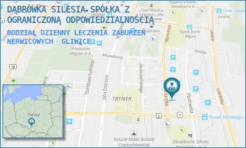 ODDZIAŁ DZIENNY LECZENIA ZABURZEŃ NERWICOWYCH - DĄBRÓWKA SILESIA SPÓŁKA Z OGRANICZONĄ ODPOWIEDZIALNOŚCIĄ - UL. ADAMA ASNYKA 10,  GLIWICE