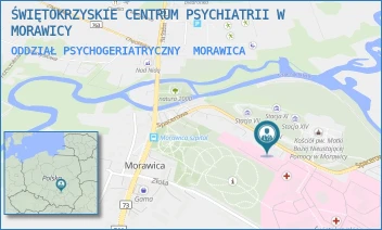 ODDZIAŁ PSYCHOGERIATRYCZNY - ŚWIĘTOKRZYSKIE CENTRUM PSYCHIATRII W MORAWICY - SPACEROWA 5,  MORAWICA