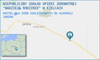 HOSTEL DLA OSÓB UZALEŻNIONYCH OD ALKOHOLU - NIEPUBLICZNY ZAKŁAD OPIEKI ZDROWOTNEJ "NADZIEJA RODZINIE" W KIELCACH - 4,  JANINA
