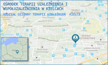 ODDZIAŁ DZIENNY TERAPII UZALEŻNIEŃ - OŚRODEK TERAPII UZALEŻNIENIA I WSPÓŁUZALEŻNIENIA W KIELCACH - JANA NOWAKA JEZIORAŃSKIEGO 65,  KIELCE