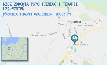 PORADNIA TERAPII UZALEŻNIEŃ - NZOZ ZDROWIA PSYCHICZNEGO I TERAPII UZALEŻNIEŃ - DRZYMAŁY 34/1,  WOLSZTYN