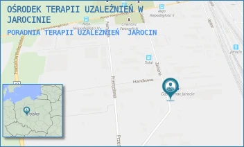 PORADNIA TERAPII UZALEŻNIEŃ - OŚRODEK TERAPII UZALEŻNIEŃ W JAROCINIE - ZACISZNA 1,  JAROCIN