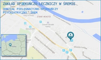 ODDZIAŁ PIELĘGNACYJNO-OPIEKUŃCZY PSYCHIATRYCZNY - ZAKŁAD OPIEKUŃCZO-LECZNICZY W ŚREMIE - PROMENADA 7,  ŚREM