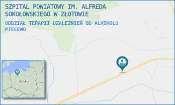 ODDZIAŁ TERAPII UZALEŻNIEŃ OD ALKOHOLU - SZPITAL POWIATOWY IM. ALFREDA SOKOŁOWSKIEGO W ZŁOTOWIE - 26,  PIECEWO