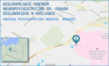 ODDZIAŁ PSYCHIATRYCZNY WONIEŚĆ - WIELKOPOLSKIE CENTRUM NEUROPSYCHIATRYCZNE IM. OSKARA BIELAWSKIEGO W KOŚCIANIE - 48,  WONIEŚĆ