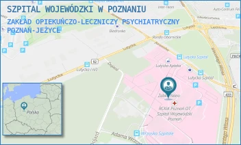 ZAKŁAD OPIEKUŃCZO-LECZNICZY PSYCHIATRYCZNY - SZPITAL WOJEWÓDZKI W POZNANIU - JURASZÓW 7-19,  POZNAŃ-JEŻYCE
