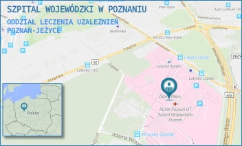 ODDZIAŁ LECZENIA UZALEŻNIEŃ - SZPITAL WOJEWÓDZKI W POZNANIU - JURASZÓW 7-19,  POZNAŃ-JEŻYCE