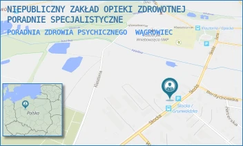 PORADNIA ZDROWIA PSYCHICZNEGO - NIEPUBLICZNY ZAKŁAD OPIEKI ZDROWOTNEJ PORADNIE SPECJALISTYCZNE - SKOCKA 18,  WĄGROWIEC