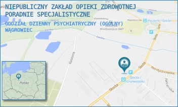 ODDZIAŁ DZIENNY PSYCHIATRYCZNY (OGÓLNY) - NIEPUBLICZNY ZAKŁAD OPIEKI ZDROWOTNEJ PORADNIE SPECJALISTYCZNE - SKOCKA 18,  WĄGROWIEC