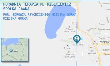 POR. ZDROWIA PSYCHICZNEGO MIEJSKA GÓRKA - PORADNIA TERAPIA M. KIEŁKIEWICZ SPÓŁKA JAWNA - JANA PAWŁA II 3,  MIEJSKA GÓRKA