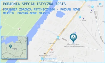 PORADNIA ZDROWIA PSYCHICZNEGO - POZNAŃ NOWE MIASTO - PORADNIA SPECJALISTYCZNA IPSIS - BYSTRA 7,  POZNAŃ-NOWE MIASTO