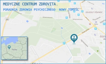 PORADNIA ZDROWIA PSYCHICZNEGO - MEDYCZNE CENTRUM ZDROVITA - ZBĄSZYŃSKA 9,  NOWY TOMYŚL