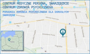 PORADNIA ZDROWIA PSYCHICZNEGO DLA DOROSŁYCH - CENTRUM MEDYCZNE PERSONA, SWARZĘDZKIE CENTRUM ZDROWIA PSYCHICZNEGO - KÓRNICKA 75,  SWARZĘDZ