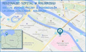 ODDZIAŁ PSYCHIATRYCZNY Z PODODDZIAŁEM LECZENIA UZALEŻNIEŃ - REGIONALNY SZPITAL W KOŁOBRZEGU - PPOR. EDMUNDA ŁOPUSKIEGO 31-33,  KOŁOBRZEG