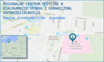 ODDZIAŁ PSYCHOSOMATYCZNY - REGIONALNE CENTRUM MEDYCZNE W BIAŁOGARDZIE SPÓŁKA Z OGRANICZONĄ ODPOWIEDZIALNOŚCIĄ - CHOPINA 29,  BIAŁOGARD