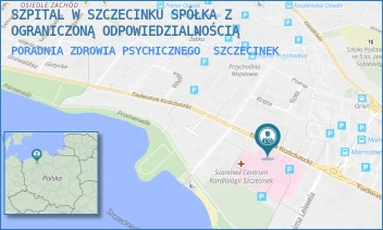 PORADNIA ZDROWIA PSYCHICZNEGO - SZPITAL W SZCZECINKU SPÓŁKA Z OGRANICZONĄ ODPOWIEDZIALNOŚCIĄ - KOŚCIUSZKI 38,  SZCZECINEK