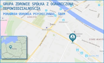 PORADNIA ZDROWIA PSYCHICZNEGO - GRUPA ZDROWIE SPÓŁKA Z OGRANICZONĄ ODPOWIEDZIALNOŚCIĄ - POWSTAŃCÓW WIELKOPOLSKICH 5,  ŚREM