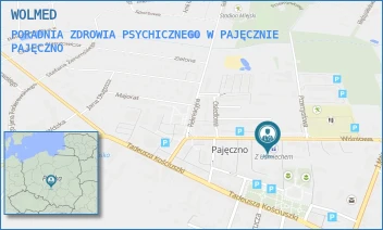 PORADNIA ZDROWIA PSYCHICZNEGO W PAJĘCZNIE - WOLMED - UL. WIŚNIOWA 26,  PAJĘCZNO