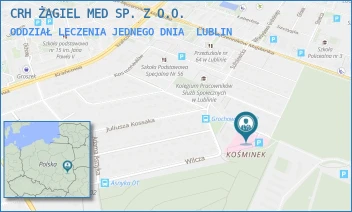 ODDZIAŁ LECZENIA JEDNEGO DNIA - ALLMEDICA LUBLIN SPÓŁKA Z OGRANICZONĄ ODPOWIEDZIALNOŚCIĄ - TETMAJERA 21,  LUBLIN