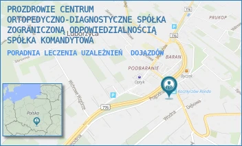 PORADNIA LECZENIA UZALEŻNIEŃ - PROZDROWIE CENTRUM ORTOPEDYCZNO-DIAGNOSTYCZNE SPÓŁKA ZOGRANICZONĄ ODPOWIEDZIALNOŚCIĄ SPÓŁKA KOMANDYTOWA - UL. POGODNA 28,  DOJAZDÓW