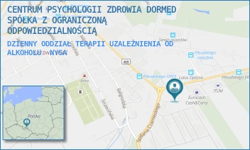 DZIENNY ODDZIAŁ TERAPII UZALEŻNIENIA OD ALKOHOLU - CENTRUM PSYCHOLOGII ZDROWIA DORMED SPÓŁKA Z OGRANICZONĄ ODPOWIEDZIALNOŚCIĄ - UL. STEFANA CZARNIECKIEGO 4A,  NYSA